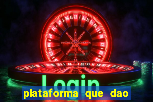 plataforma que dao bonus de cadastro